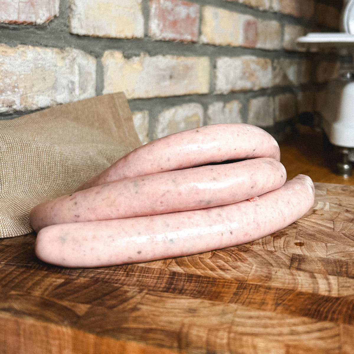 Halbgrobe Bratwurst